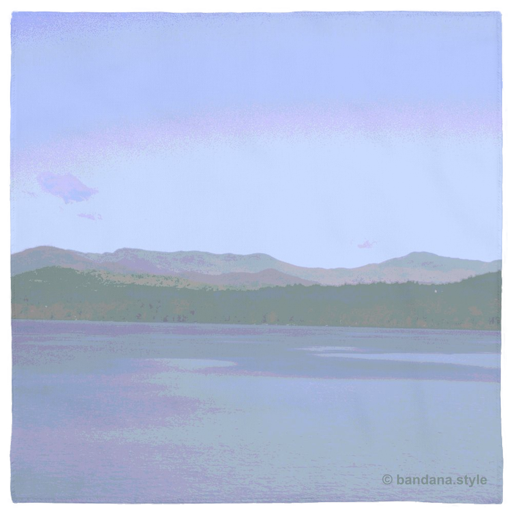 Adirondacks, From Button Bay State Park, Ferrisburgh, Vermont bandana